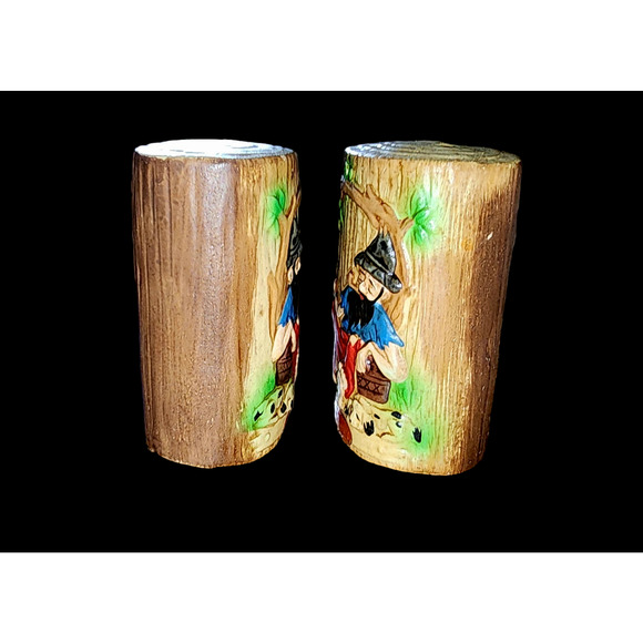 Vintage 1975 Enco Intl. Missouri Hillbilly salt and pepper shakers - Picture 2 of 7